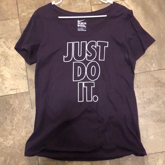 Nike Tops - Purple nike top size L